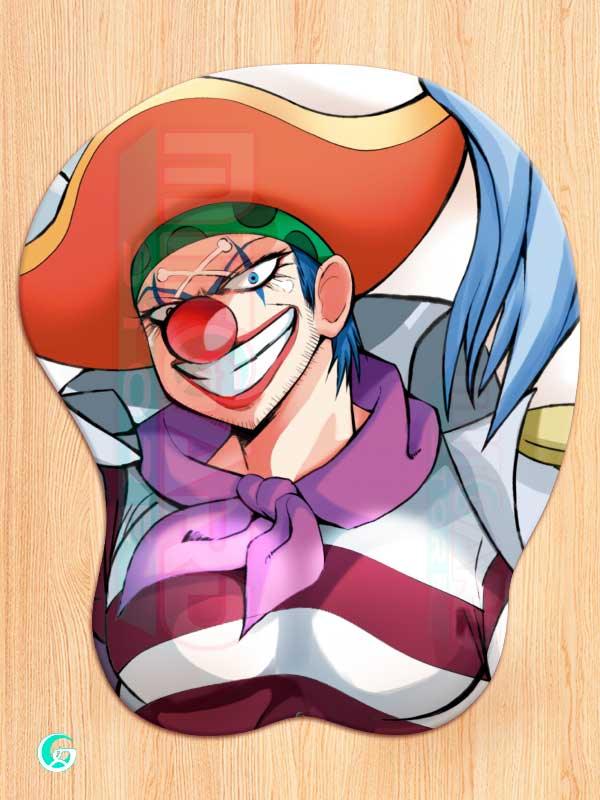 Buggy 3D Mouse pad with Gel Wrist rest